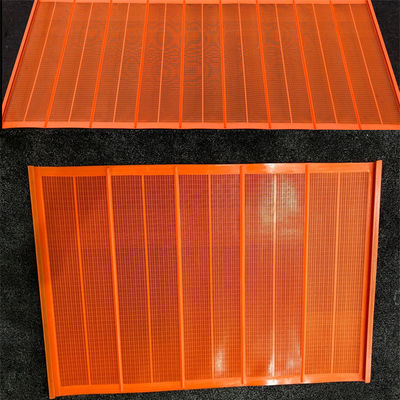 رنگ قرمز مقاومت بالا در برابر لباس پوشیدن رطوبت Polyweb Urethane Screen 1040*700mm