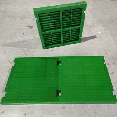 پانل های صفحه نمایش پلی ویبراتور خطی صنعتی صفحه نمایش جدید پلی اورتان برای آب زدایی معدن و سیب زدن مایع
