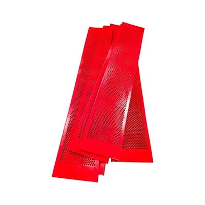 شبکه فلپ فلپ پلی اورتان 8 میلی متری برای پردازش معدن مرطوب