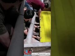 نصب پنل صفحه نمایش تخلیه آب PU